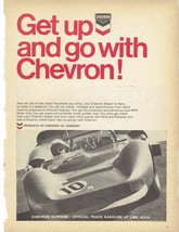 1968 Chevron Print Ad Formula 1 Racing Ad 8.5" x 11" - $18.82