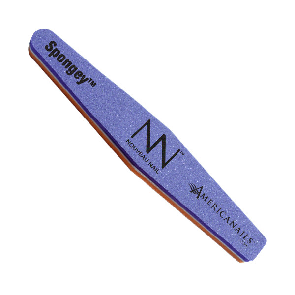 Nouveau Nail Spongey File | Purple/Orange 100/180 - 5 Pack - $19.95