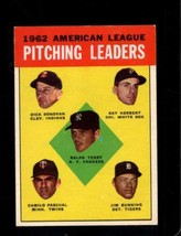 1963 Topps #8 TERRY/DONOVAN/HERBERT/PASCUAL/BUNNING Good+ Al Pitching *X71068 - £3.48 GBP