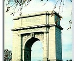 Soldiers Arch Valley Forge Park Valley Forge PA UNP Chrome Postcard N20 - £3.12 GBP
