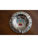 Vintage A Thunderbird Creation Faux Turquois Ashtray Parksmith E558 Souv... - $924.55 MXN