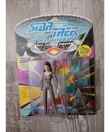 Star Trek The Next Generation Lt Commander Deanna Troi Action Figure Pla... - £8.18 GBP