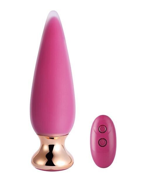 DORO PLUS VIBRATING ANAL PLUG REMOTE CONTROL BUTT PLAY - $43.55