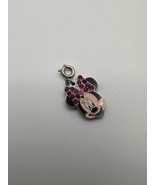 Vintage Enamel Disney Minnie Mouse Charm 2cm x 1.7cm NB3 - $275.14 MXN