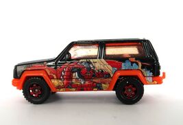 DC Comics Die Cast Car 1986 Jeep Cherokee Batman Design - $7.99