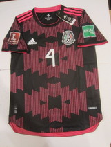 Edson Alvarez #4 Mexico World Cup Qualifiers Match Home Soccer Jersey 2020-2021 - £79.68 GBP