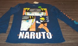 Shonen Jump NARUTO Shippuden Anime Long Sleeve T-Shirt MENS LARGE NEW w/... - £19.82 GBP