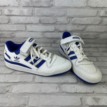 Adidas White Blue Athletic Shoes EVH 791004 Men Size 12 Read Description - $448.34 MXN