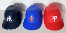 Vintage Lot of 3 MLB Baseball Ice Cream Sundae Helmets Mini Snack Bowl Cups - £6.38 GBP