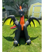 7&#39; Outdoor Inflatable Animated Dragon w/Flapping Wings &amp; Fire Pre-Owned/... - €73,27 EUR
