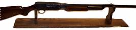 handmade Mantle Style Gun Display Rack for Single Barrel Shotgun ~ Walnu... - £75.00 GBP