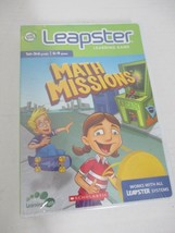 Leapster Learning Game Leap Frog Cartridge Math Missions 1st-3rd 6-9 Years - £7.97 GBP