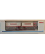 Marklin Märklin 4743 flat car with semi &quot;Nordmende&quot; - New in Box - Free ... - €57,13 EUR