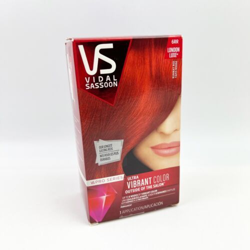 NEW 1 Kit Vidal Sassoon Pro Series Hair Dye 6RR Runway Red - $28.99