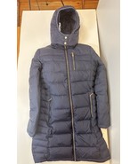 Women’s Michael Kors Puffer Size Small Black Quilted Nylon Full Zip Hood... - £22.22 GBP