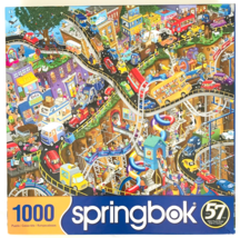 Getting Away Jigsaw Puzzle 1000 pc Springbok 24" x 30" 2020 Made in USA Vehicles - $24.18