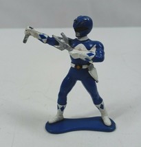 Vintage Bandai 1993 Power Rangers Blue Ranger 3" Action Figure - £2.31 GBP