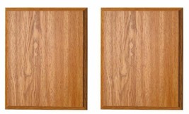Pack of 2 Oak Finish Blank Wood Plaque 8&quot; x 10&quot; Only $10.95 each PL14 - £17.23 GBP