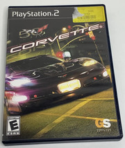 Corvette Racing (Sony PlayStation 2, 2004) PS2 CIB W/ Manual Tested Complete - £4.66 GBP