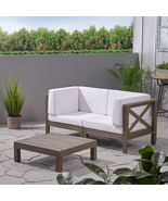 BRAVA X-Back Sectional Loveseat w/Table - $1,226.81 CAD