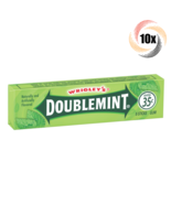 10x Packs Wrigley&#39;s Doublemint Flavor Chewing Gum ( 5 Sticks Per Pack ) - $11.55 CAD