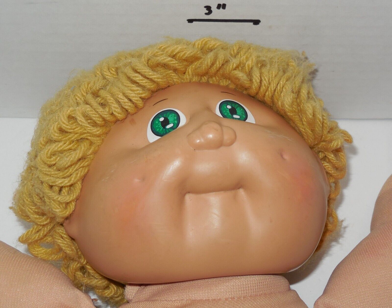 1985 Coleco Cabbage Patch Doll Boy Blonde Hair Green Eyes Xavier Roberts VTG Item image 10