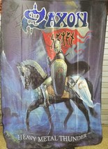SAXON Heavy Metal Thunder FLAG CLOTH POSTER BANNER CD Heavy Metal - $20.00