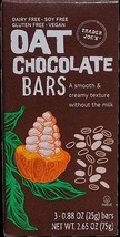 2-Pack  Trader Joe’s Oat Chocolate Bars Dairy Free Vegan Kosher 6 Bars T... - $304.14 MXN