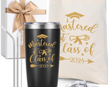 Graduation Gifts for Her 2024 - Mastered It Class of 2024 Tumbler &amp; Tote... - £22.60 GBP