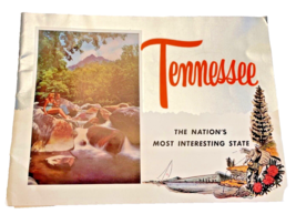 Book Tennessee TN Nation&#39;s Most Interesting State Tourist Travel Photo Info Vtg - £9.44 GBP
