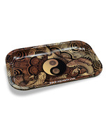 Smizzle Medium Rolling Tray - Ying Yang (Esoteric Elements Series) - $19.11 CAD