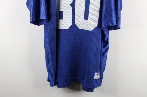 Vintage Reebok Mens 2XL Jeremy Shockey New York Giants Football Jersey Blue #80 Item image 3