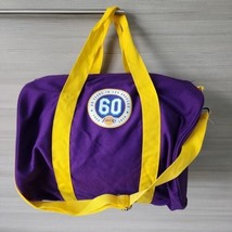 Los Angeles Lakers 60th Anniversary Duffle Bag vs Milwaukee Bucks Gameday NBA - £11.89 GBP
