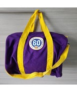 Los Angeles Lakers 60th Anniversary Duffle Bag vs Milwaukee Bucks Gameda... - £11.62 GBP