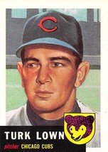 1991 Topps Archives #130 Turk Lown 1953 Chicago Cubs - £0.69 GBP