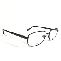 Marchon NYC Eyeglasses Frames HESTER 033 Grey Rectangular Wire Rim 56-16-150 - £43.54 GBP