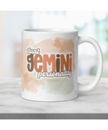 Gemini Zodiac Boho Coffee Mug Ceramic Constellation Astrology Birthday Gift - $18.50
