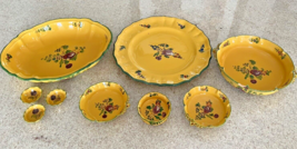 Vintage (1950&#39;s) Original Handpainted Cantagalli Dinnerware Set For 12 + - £597.91 GBP