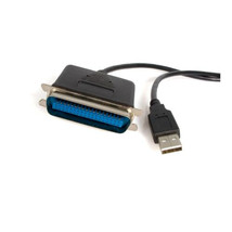 Startech ICUSB1284 6 USB TO PARALLEL PORT ADAPTER CABLE USB TO DB25 PRIN... - $53.12