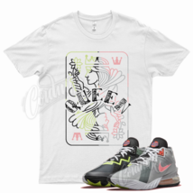 White QUEEN Shirt for Space Legacy LeBron 18 Bugs Marvin  - £20.21 GBP+