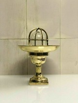 Nautical Antique Old Wiska Ship Brass Original Bulkhead Mount Light - $148.04