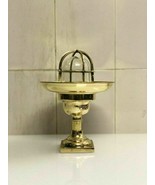 Nautical Antique Old Wiska Ship Brass Original Bulkhead Mount Light - $178.74 CAD