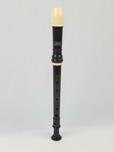 Vintage LMI #NO.111 Recorder Soprano Flute Black w White Trim Perfect Condition - £6.32 GBP