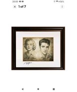 Elvis Presley and Marilyn Monroe Framed Limited Edition 11x14 Print. - €211,79 EUR