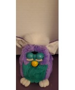 1999 Furby Babies Purple and Green fur White Hair Brown Eye 1999  - $1,142.37 MXN
