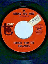FREDDIE AND THE DREAMERS: I&#39;m Telling You Now  - 1965 - Tower 125 - VG++ - $2.99