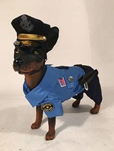 MPP Police Officer Dog Costume Classic Blue Cop Uniform Hat Badge Holster Access - £34.08 GBP