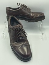 COLE HAAN Country C01920 Waterproof Leather Lace-up Shoes Oxfords Burgundy 11M - $28.04
