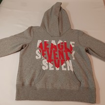 American Eagle Outfitters Hoodie Seventy Seven Women's Size L Gray Sweatshirt image 7