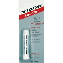 Vigor Super Glue 40/60 Series, 2 Gram Tube, Item No. 12.215 - £18.24 GBP